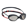Swimming Goggles Tiger Titanium Grey-Red Mirrored-Smoke Lenses Regular Zoggs 461094GYRDMSMR