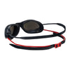 Swimming Goggles Tiger Titanium Grey-Red Mirrored-Smoke Lenses Regular Zoggs 461094GYRDMSMR