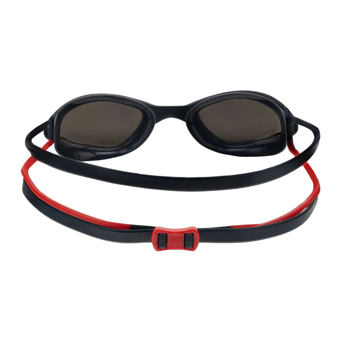 Swimming Goggles Tiger Titanium Grey-Red Mirrored-Smoke Lenses Small Zoggs 461094GYRDMSMS