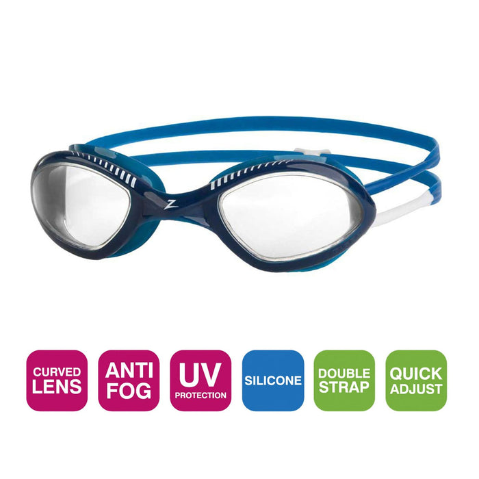Swimming Goggles Tiger Blue-White Small Zoggs 461095BLWHCLRS