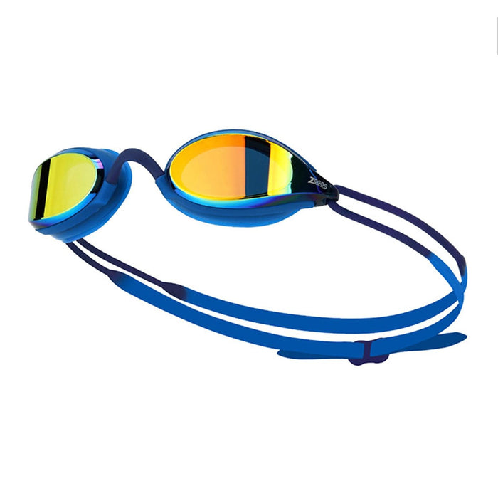 Swimming Goggles Fusion Air Titanium Blue Mirrored-Orange Lenses Zoggs 461106BLBLMOR