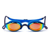 Swimming Goggles Fusion Air Titanium Blue Mirrored-Orange Lenses Zoggs 461106BLBLMOR