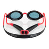 Swimming Goggles Fusion Air Titanium Red-Black Mirrored-Red Lenses Zoggs 461106RDBKMRD