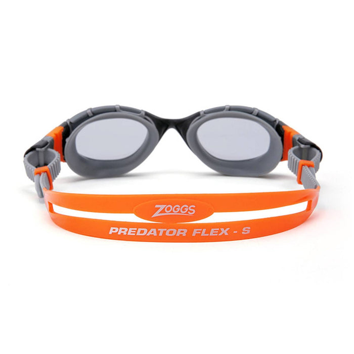 Swimming Goggles Predator Flex Reactor Grey-Orange-Smoke Regular Zoggs 461107GYORRSMR