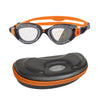 Swimming Goggles Predator Flex Reactor Grey-Orange-Smoke Small Zoggs 461107GYORRSMS