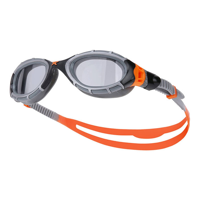 Swimming Goggles Predator Flex Reactor Grey-Orange-Smoke Small Zoggs 461107GYORRSMS