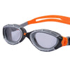 Swimming Goggles Predator Flex Reactor Grey-Orange-Smoke Small Zoggs 461107GYORRSMS