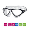 Swimming Mask Horizon Flex Clear-Black Zoggs 461108CLBKCLR