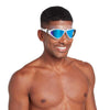 Swimming Mask Horizon Flex Titanium Clear-White Mirrored-Blue Lenses Zoggs 461109CLWHMBL