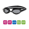 Swimming Goggles Endura Max Black Tinted-Smoke Lenses Zoggs 461110BKBKTSM