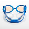 Swimming Goggles Racer Titanium Blue-Light Mirrored-Clear Lenses Zoggs 461112BLLBMCL