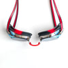 Swimming Goggles Racer Titanium Grey-Red Mirrored-Gold Lenses Zoggs 461112GYRDMGD