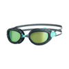 Swimming Goggles Predator Titanium Reactor Grey-Turquoise Regular Zoggs 461113GYTQRTIR