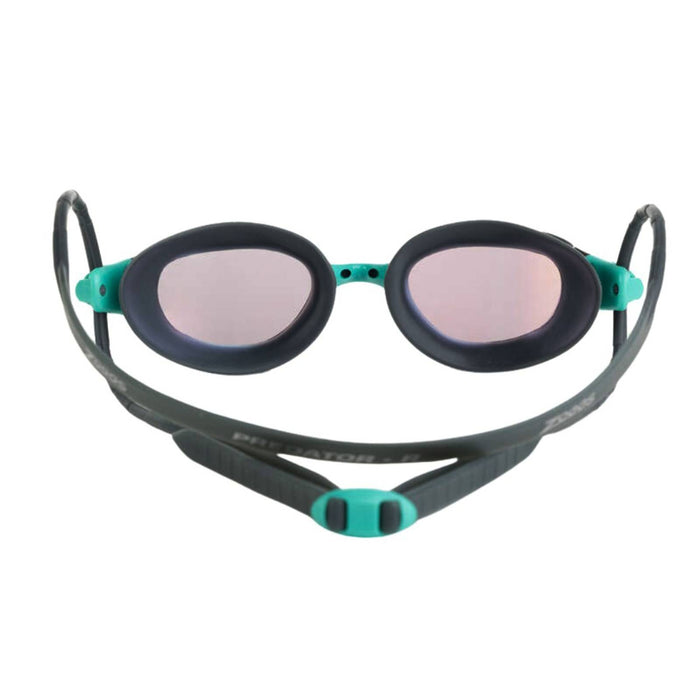 Swimming Goggles Predator Titanium Reactor Grey-Turquoise Small Zoggs 461113GYTQRTIS