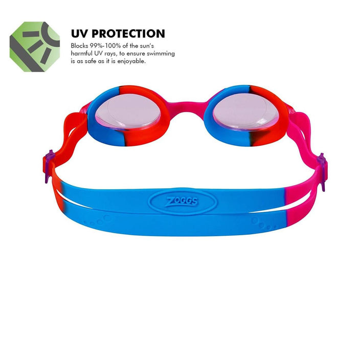 Swimming Goggles Bondi Junior Pink-Orange Tinted-Pink Lenses Zoggs 461301PKORTPK