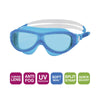 Swimming Mask Phantom Junior Blue-White Tinted-Blue Lenses Zoggs 461317BLWHTBL