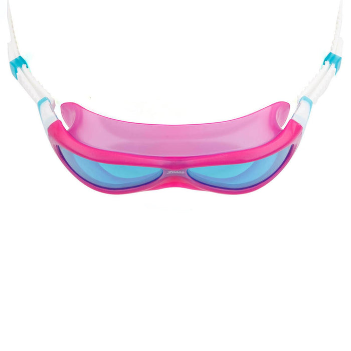 Swimming Mask Phantom Junior Pink-White Tintes-Blue Lenses Zoggs 461317PKWHTBL