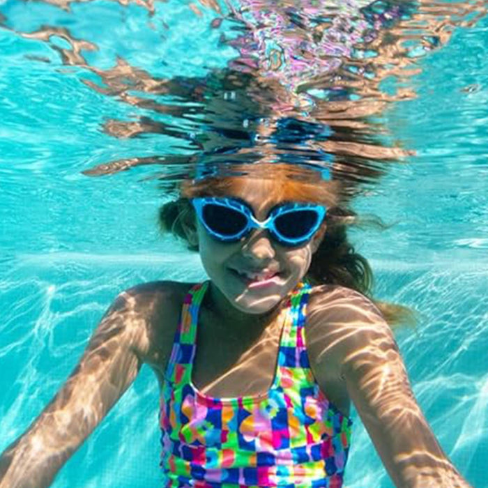 Swimming Goggles Predator Junior Light Blue-Blue Tinted-Smoke Lenses Zoggs 461319LBBLTSM