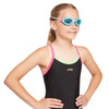 Swimming Goggles Predator Junior Pink-Turquoise Tinted-Blue Lenses Zoggs 461319PKTQTBL