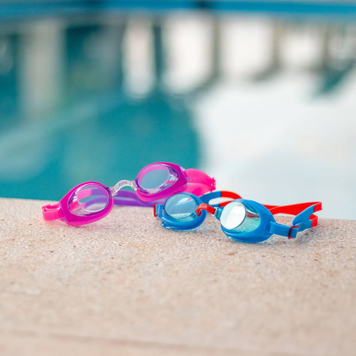 Swimming Goggles Ripper Junior Blue-Red Tinted-Blue Lenses Zoggs 461323BLRDTBL