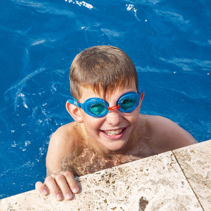 Swimming Goggles Ripper Junior Blue-Red Tinted-Blue Lenses Zoggs 461323BLRDTBL