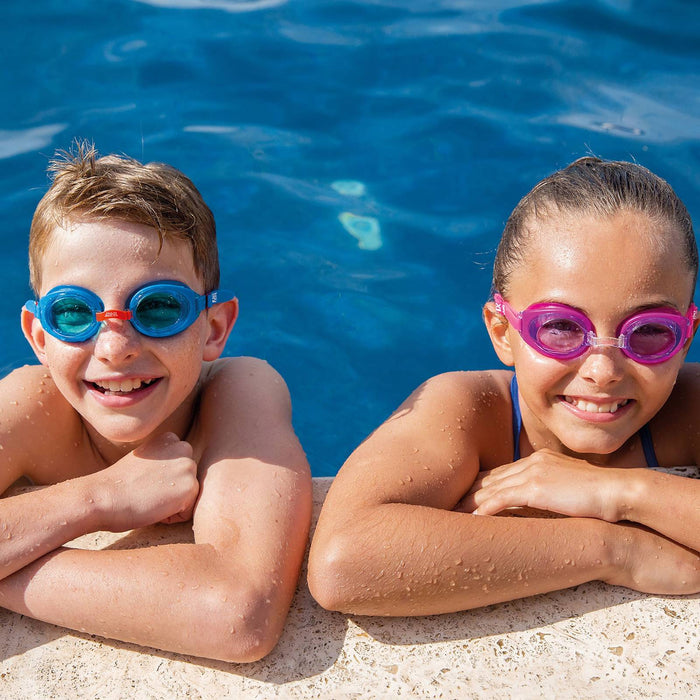 Swimming Goggles Ripper Junior Blue-Red Tinted-Blue Lenses Zoggs 461323BLRDTBL