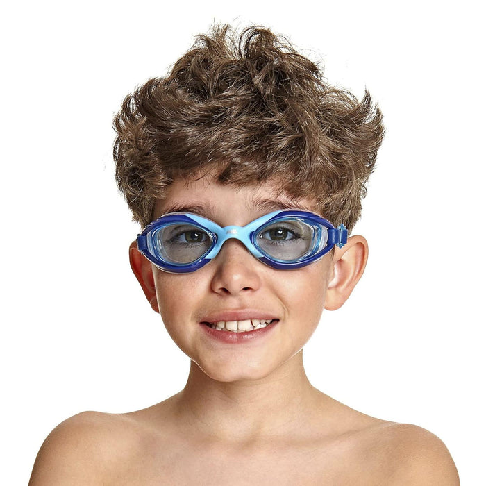Swimming Goggles Sonic Air 2.0 Junior Blue-Orange Tintes-Blue Lenses Zoggs 461325BLORTBL