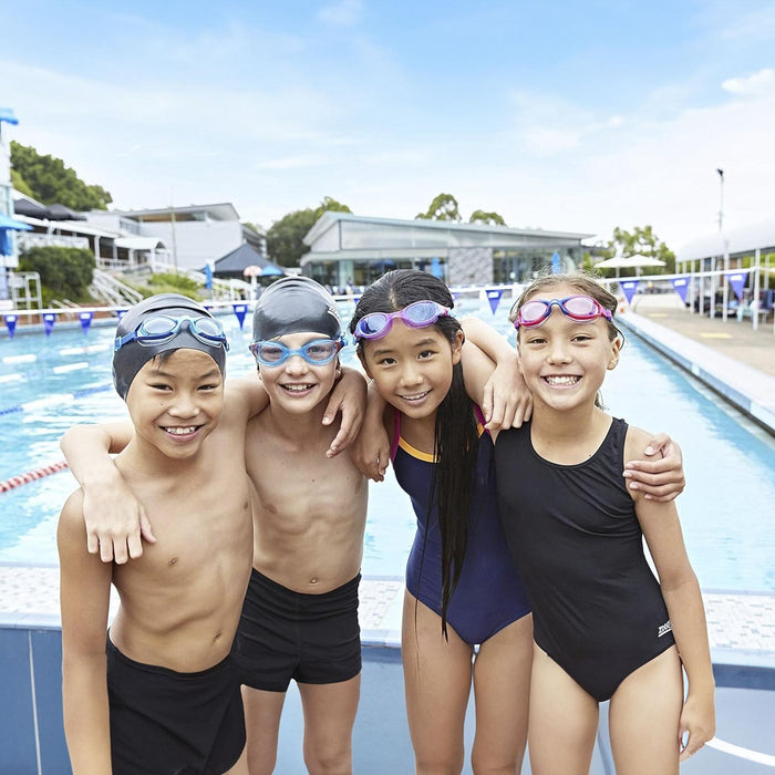 Swimming Goggles Sonic Air 2.0 Junior Blue-Orange Tintes-Blue Lenses Zoggs 461325BLORTBL