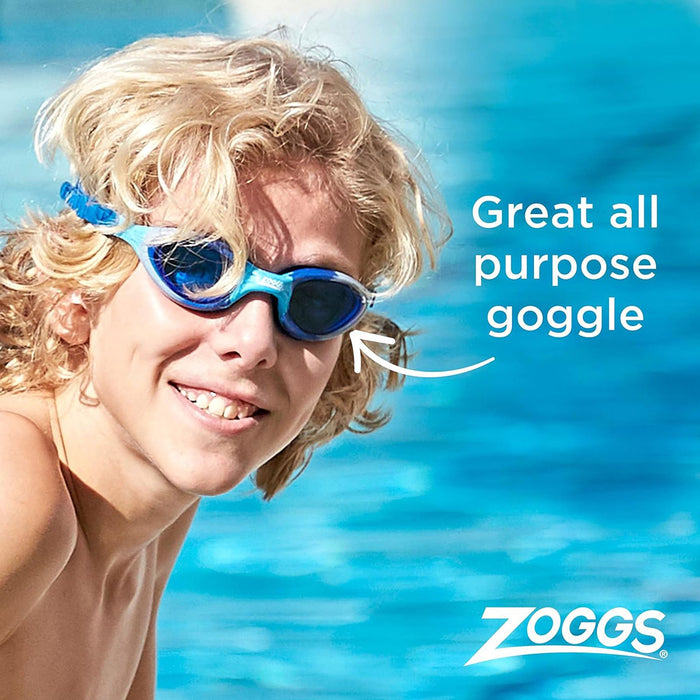 Swimming Goggles Super Seal Junior Blue-Camo Tinted-Blue Lenses Zoggs 461327BLCMTBL