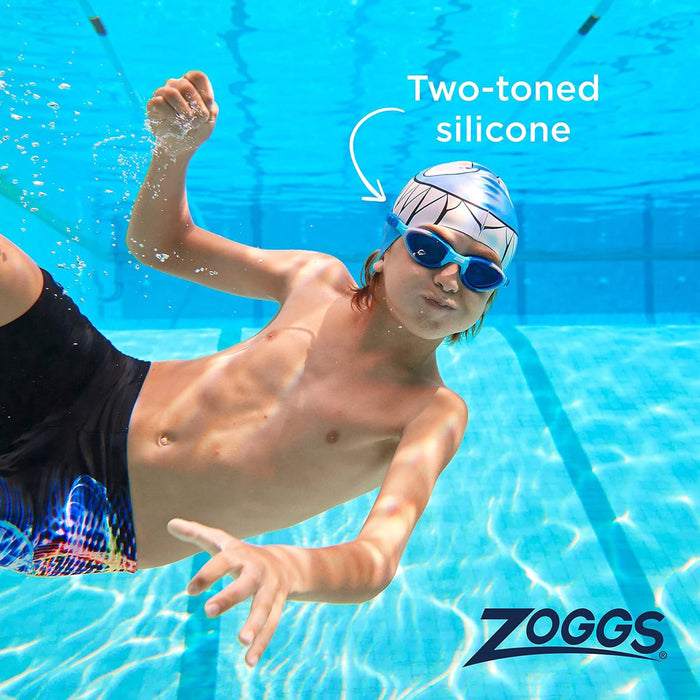 Swimming Goggles Super Seal Junior Blue-Camo Tinted-Blue Lenses Zoggs 461327BLCMTBL