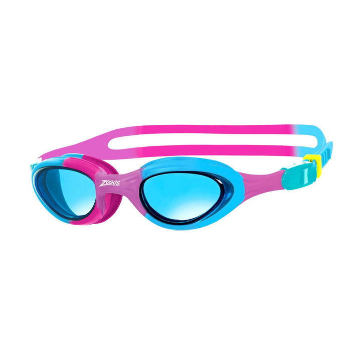 Swimming Goggles Super Seal Junior Pink-Blue Tinted-Blue Lenses Zoggs 461327PKBLTBL