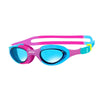 Swimming Goggles Super Seal Junior Pink-Blue Tinted-Blue Lenses Zoggs 461327PKBLTBL