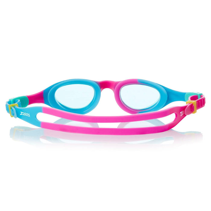 Swimming Goggles Super Seal Junior Pink-Blue Tinted-Blue Lenses Zoggs 461327PKBLTBL