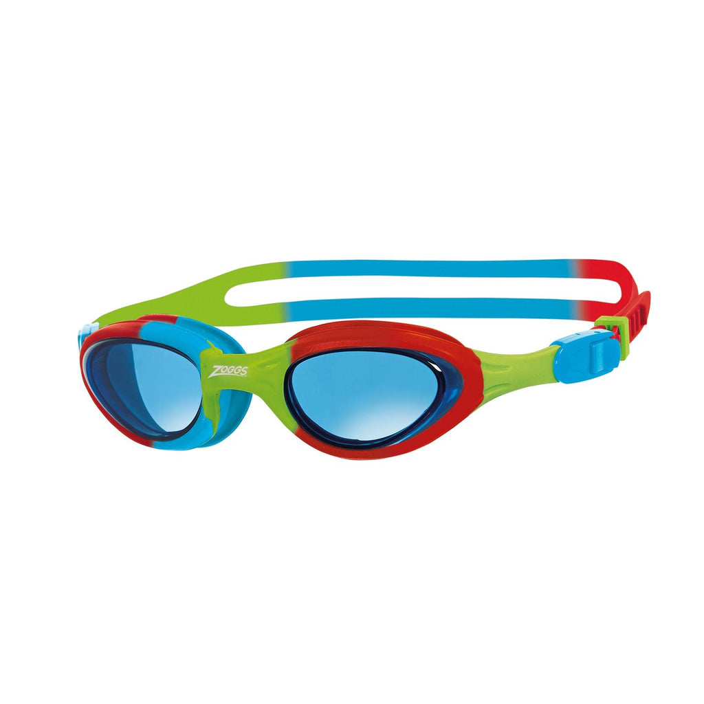 Swimming Goggles Super Seal Junior Red-Blue Tinted-Blue Lenses Zoggs 461327RDBLTBL