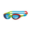 Swimming Goggles Super Seal Junior Red-Blue Tinted-Blue Lenses Zoggs 461327RDBLTBL