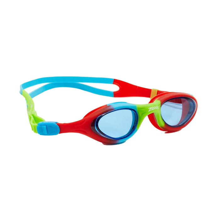 Swimming Goggles Super Seal Junior Red-Blue Tinted-Blue Lenses Zoggs 461327RDBLTBL