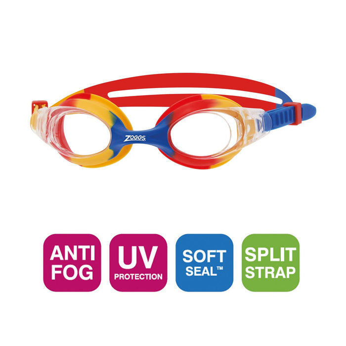 Swimming Goggles Little Bondi Kids Yellow-Red Zoggs 461401YLRDCLR