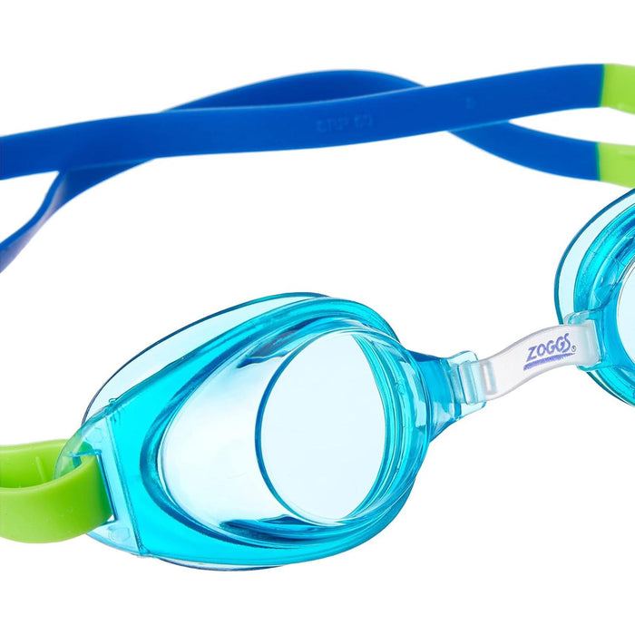 Swimming Goggles Little Ripper Aqua-Green Tinted-Blue Lenses Zoggs 461417AQGNTBL