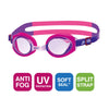 Swimming Goggles Little Ripper Kids Pink-Purple Tinted-Purple Lenses Zoggs 461417PKPUTPU