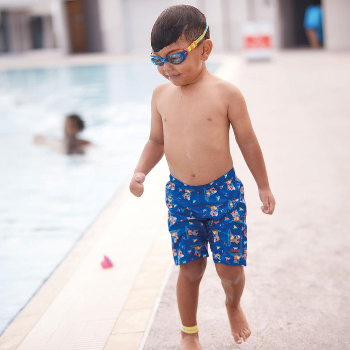 Swimming Goggles Little Sonic Air Kids Blue-Green Tinted-Blue Lenses Zoggs 461418BLGNTBL