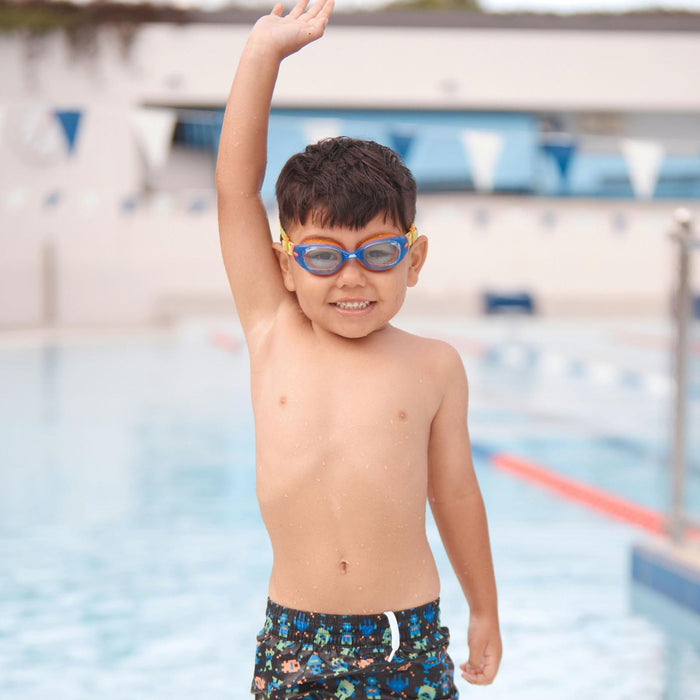 Swimming Goggles Little Sonic Air Kids Blue-Green Tinted-Blue Lenses Zoggs 461418BLGNTBL