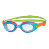 Swimming Goggles Little Sonic Air Kids Blue-Orange Tinted-Blue Lenses Zoggs 461418BLORTBL