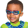 Swimming Goggles Little Sonic Air Kids Blue-Orange Tinted-Blue Lenses Zoggs 461418BLORTBL