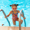 Schwimmbrille Little Sonic Air Kinder Pink-Grün Getönte lila Gläser Zoggs 461418PKGNTPU