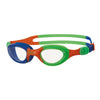 Swimming Goggles Little Super Seal Kids Orange-Green Zoggs 461419ORGNCLR