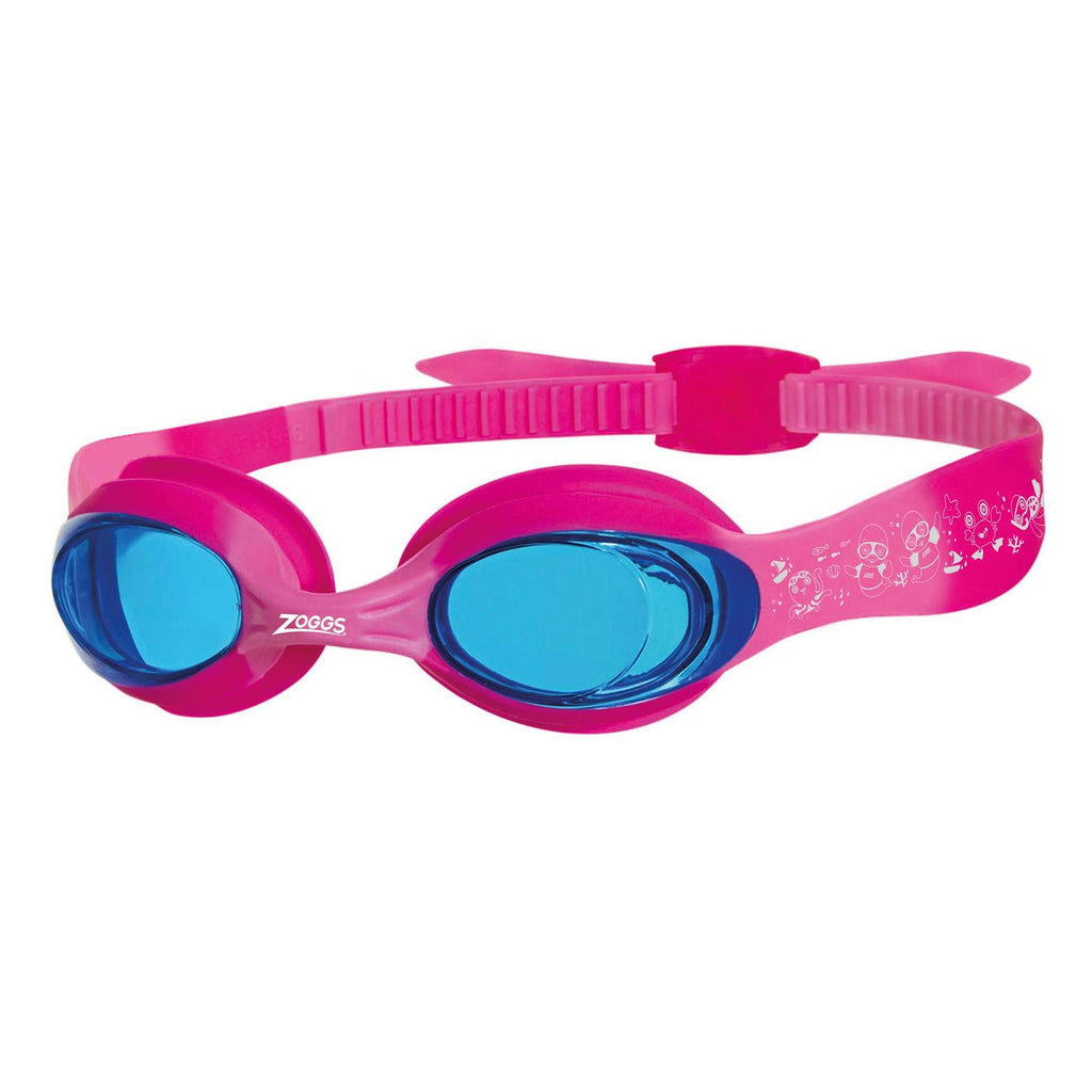 Swimming Goggles Little Twist Kids Pink Tinted-Blue Lenses Zoggs 461421PKPKTBL