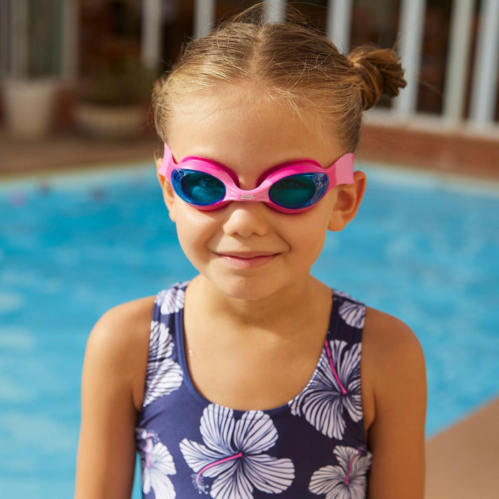 Swimming Goggles Little Twist Kids Pink Tinted-Blue Lenses Zoggs 461421PKPKTBL