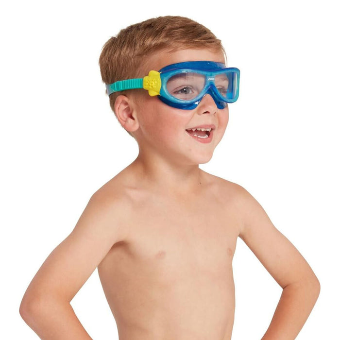 Swimming Mask Phantom Kids Blue-Turquoise Zoggs 461423BLTQCLR