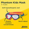 Swimming Mask Phantom Kids Blue-Turquoise Zoggs 461423BLTQCLR