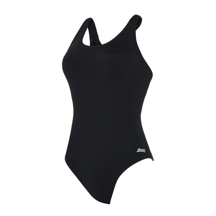 One Piece Swimsuit Cottesloe Powerback Women Black Size 30-XXS Zoggs 462510BK30